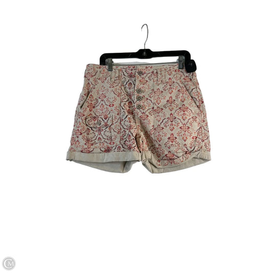 Shorts By Pilcro In Red & Tan, Size: 10