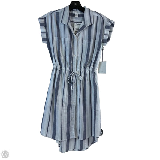 Dress Casual Midi By Japna In Blue & White, Size: Xs
