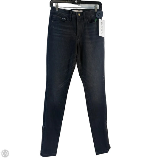 Jeans Skinny By Athleta In Black Denim, Size: 4