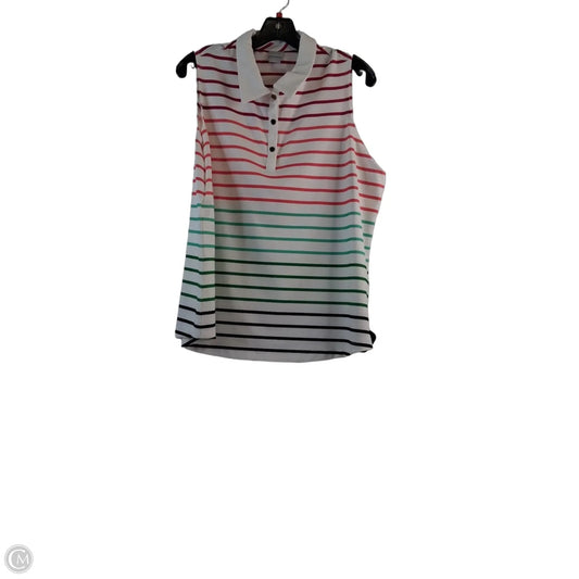 Athletic Tank Top By Chicos In Multi-colored, Size: L