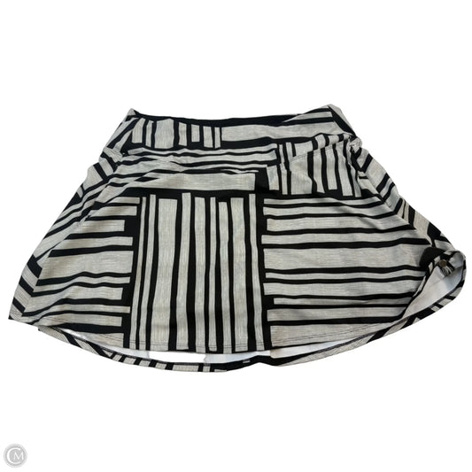 Athletic Skort By Calia In Black & Grey, Size: 14