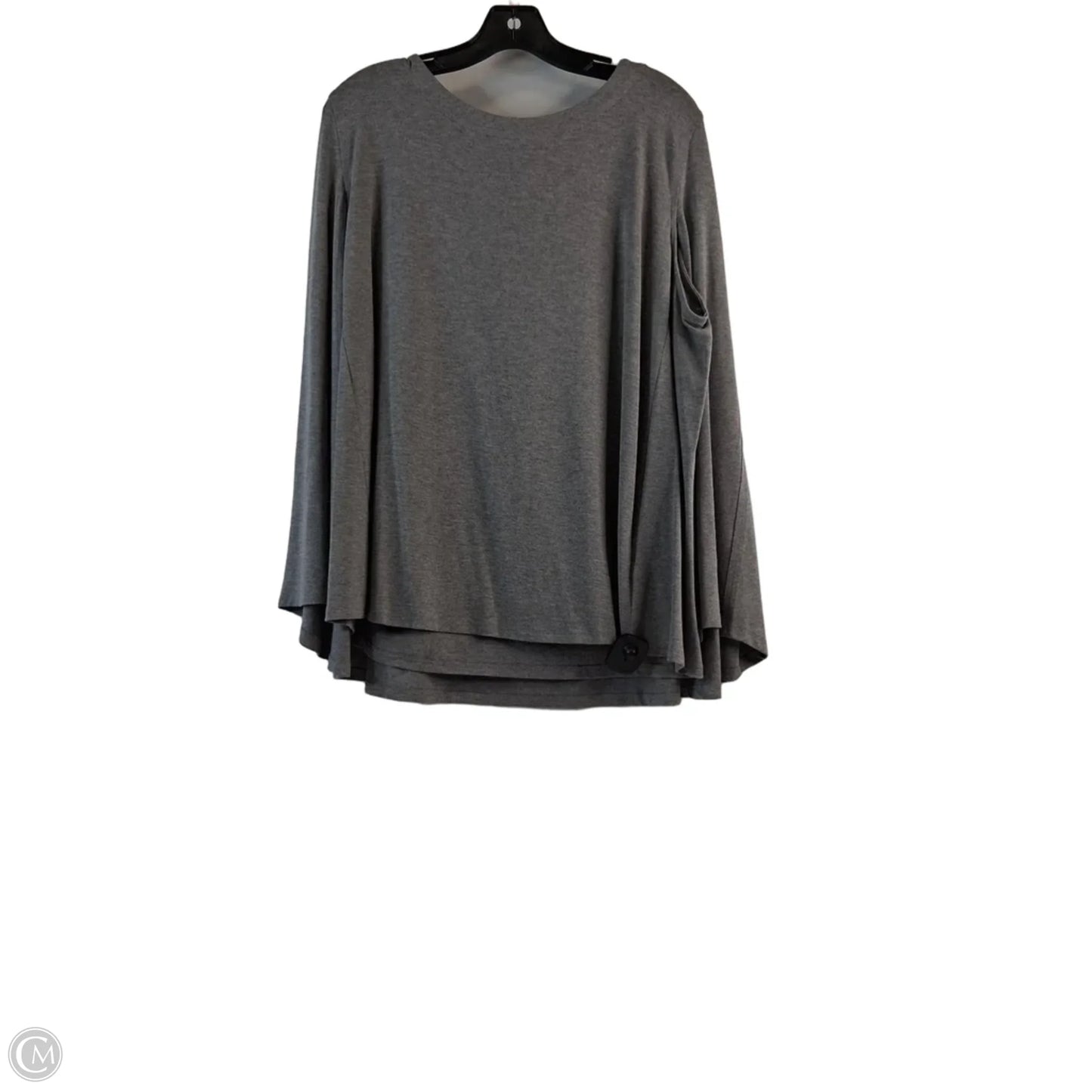 Top Long Sleeve By J. Jill In Grey, Size: Xl
