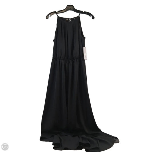 Dress Casual Midi By Apt 9 In Black, Size: L