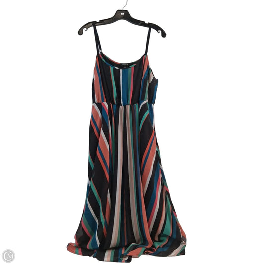 Dress Casual Midi By Torrid In Multi-colored, Size: M