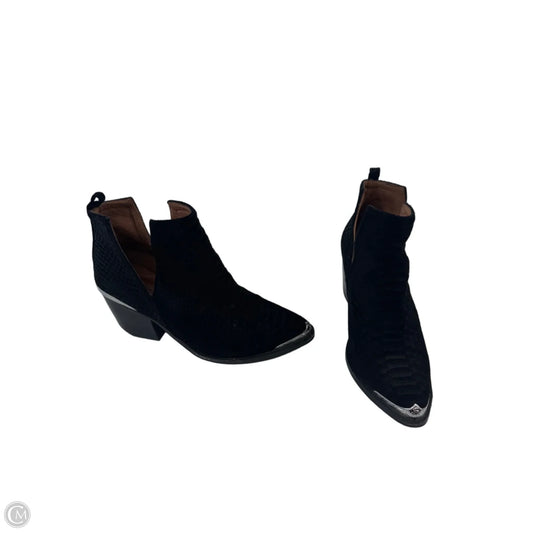 Boots Ankle Heels By Jeffrey Campbell In Black, Size: 8