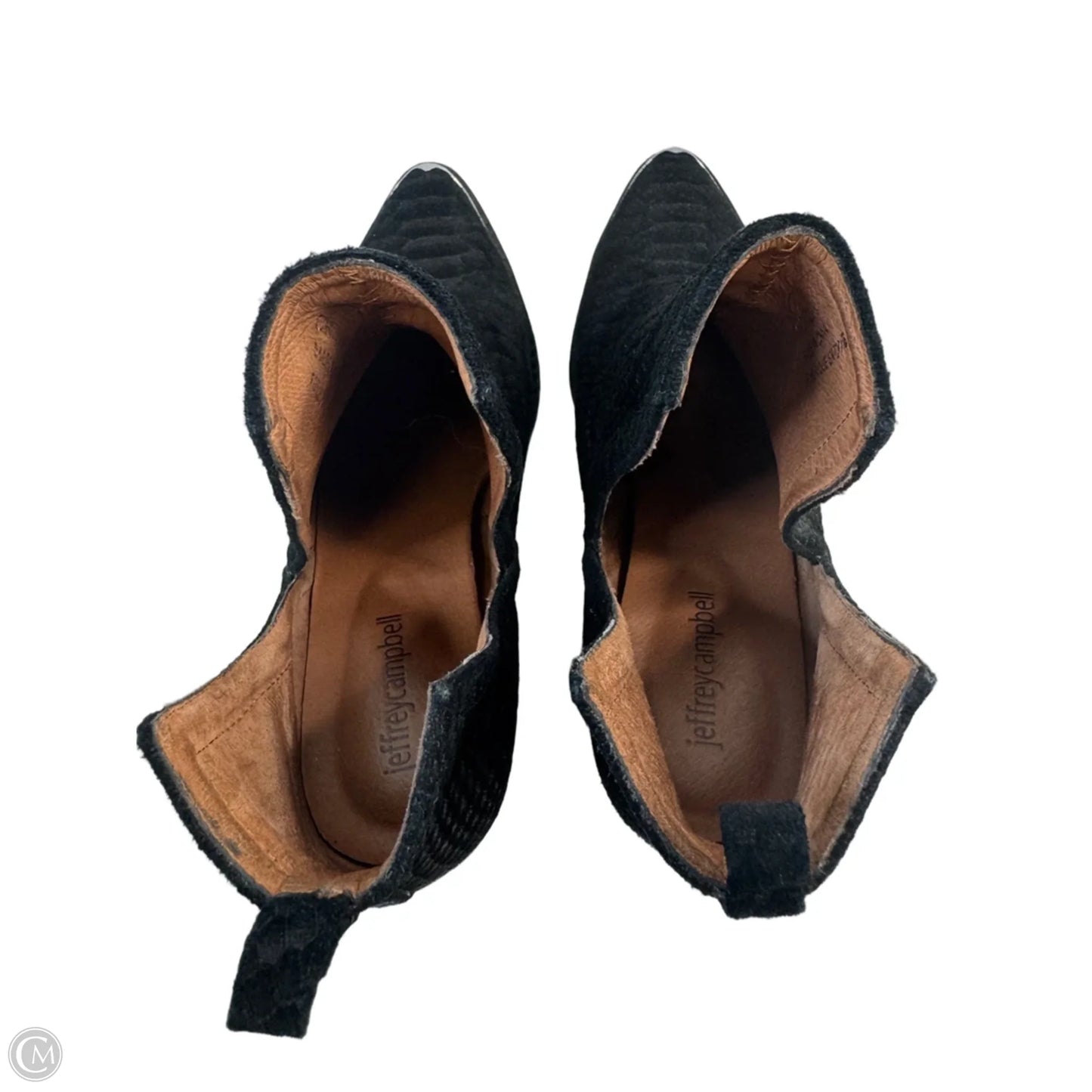 Boots Ankle Heels By Jeffrey Campbell In Black, Size: 8