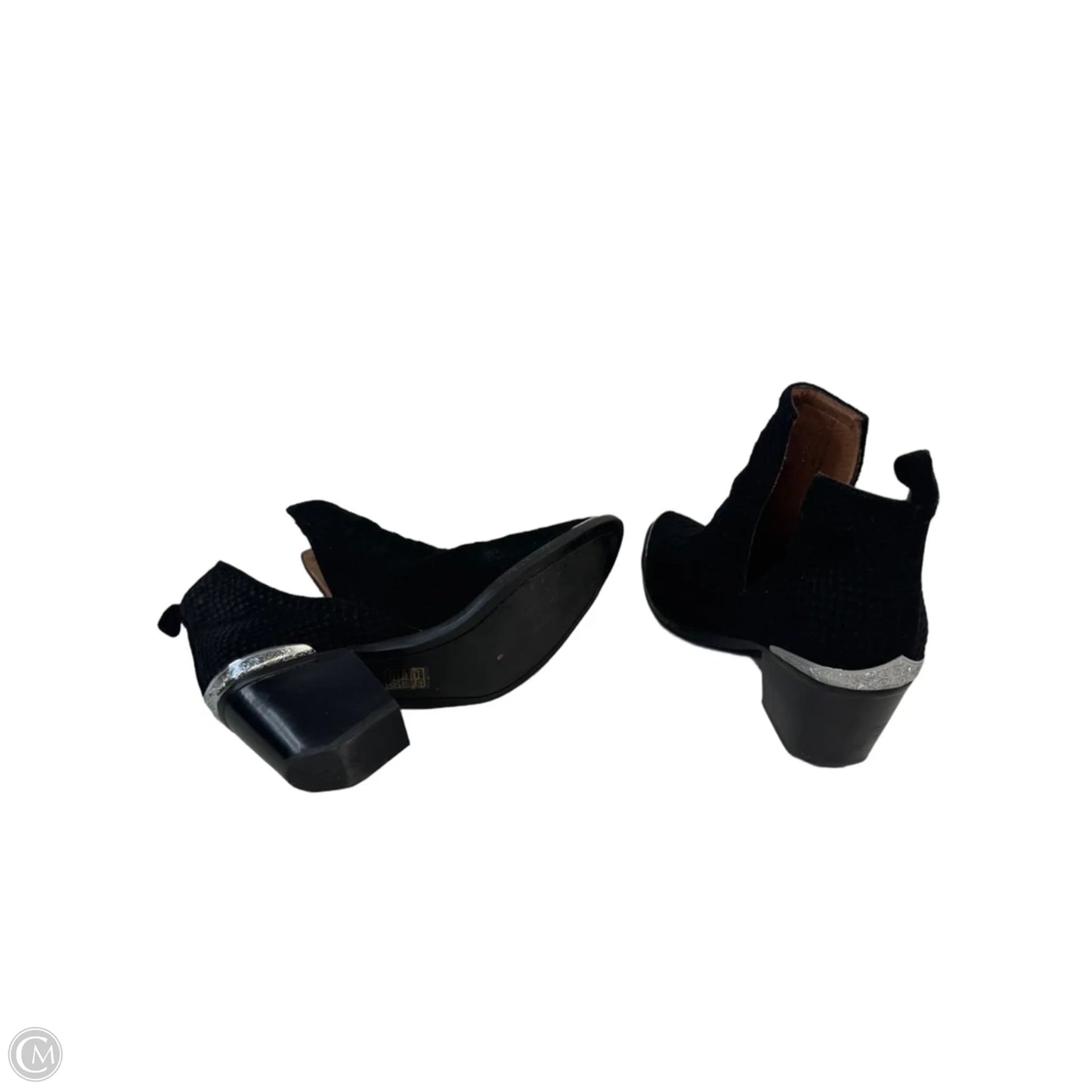 Boots Ankle Heels By Jeffrey Campbell In Black, Size: 8