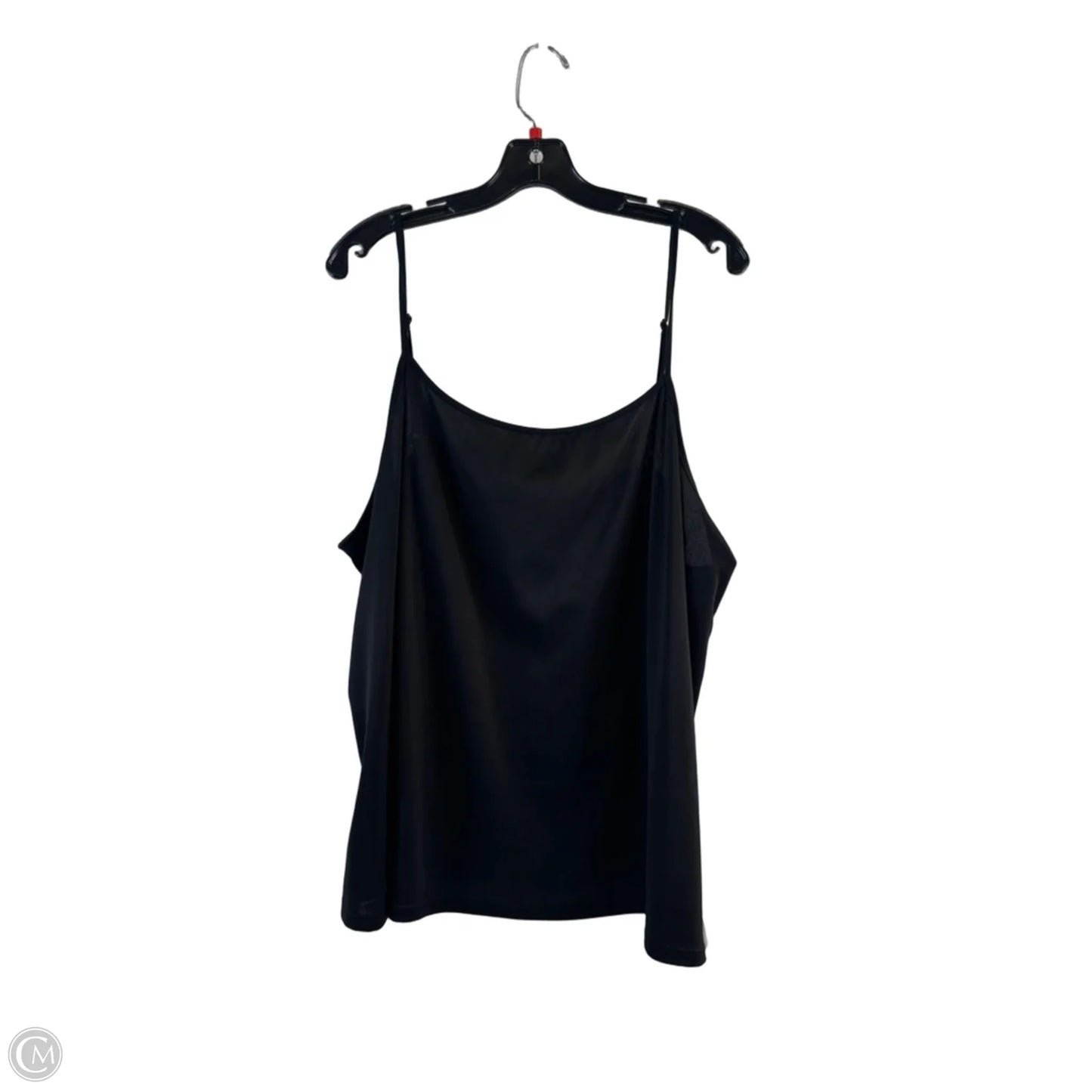 Top Cami By Apt 9 In Black, Size: 2x