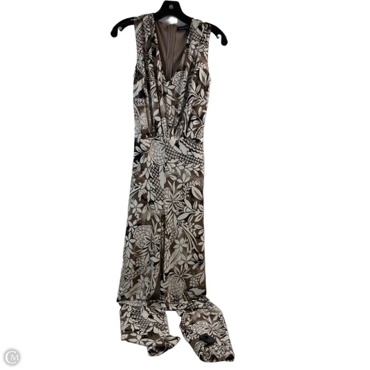 Jumpsuit By White House Black Market In Black & Tan, Size: S