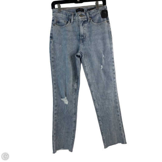 Jeans Skinny By Banana Republic In Blue Denim, Size: 4