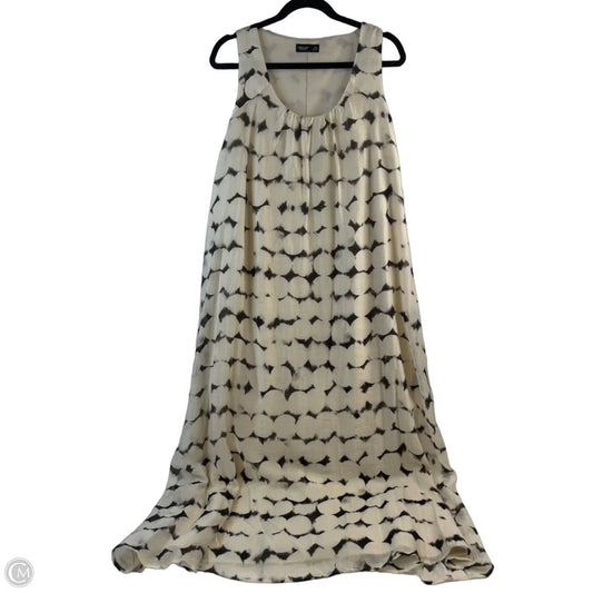 Dress Casual Maxi By Simply Vera In Black & Cream, Size: Xxl