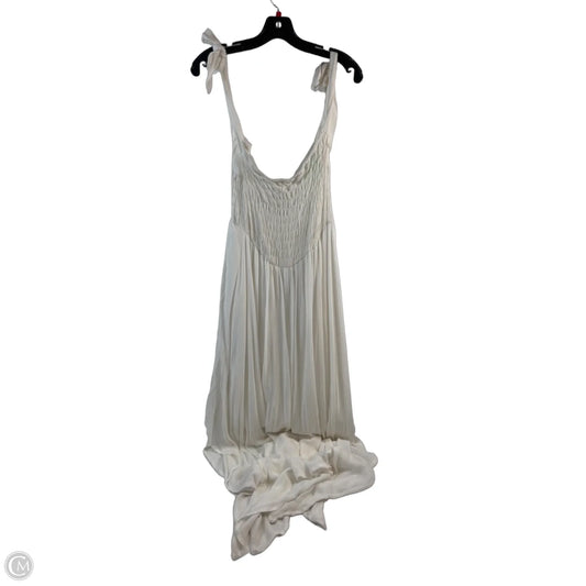 Dress Casual Maxi By Clothes Mentor In White, Size: L
