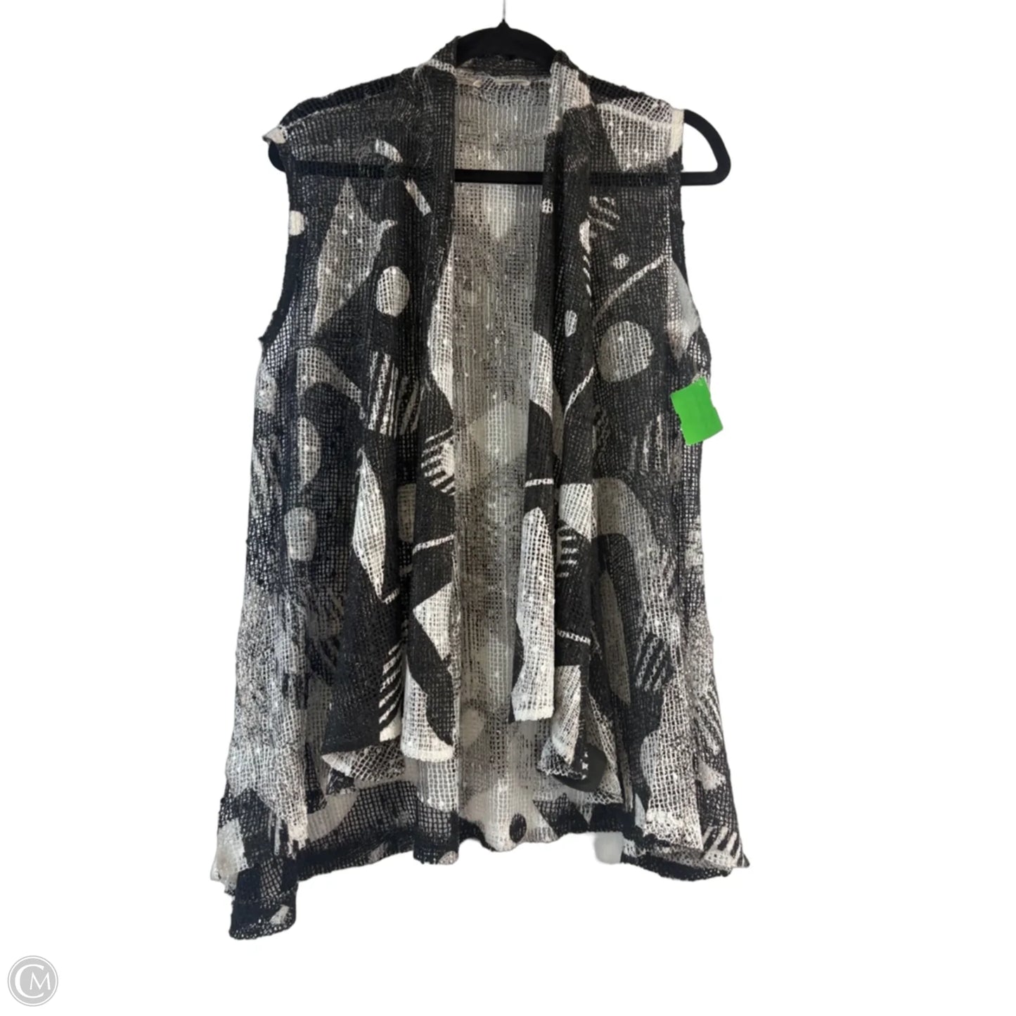 Vest Other By Jess And Jane In Black & White, Size: M