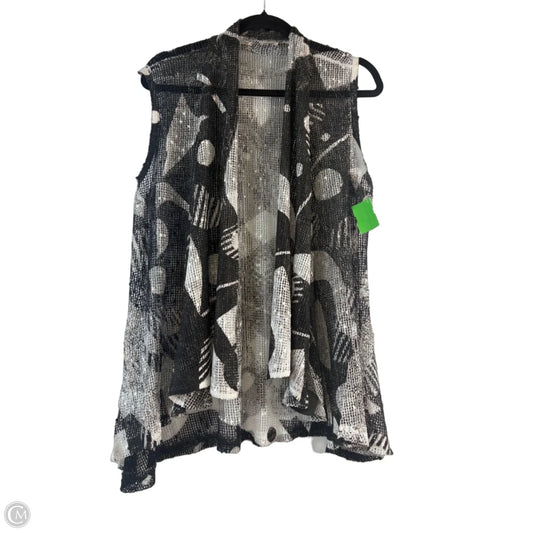 Vest Other By Jess And Jane In Black & White, Size: M