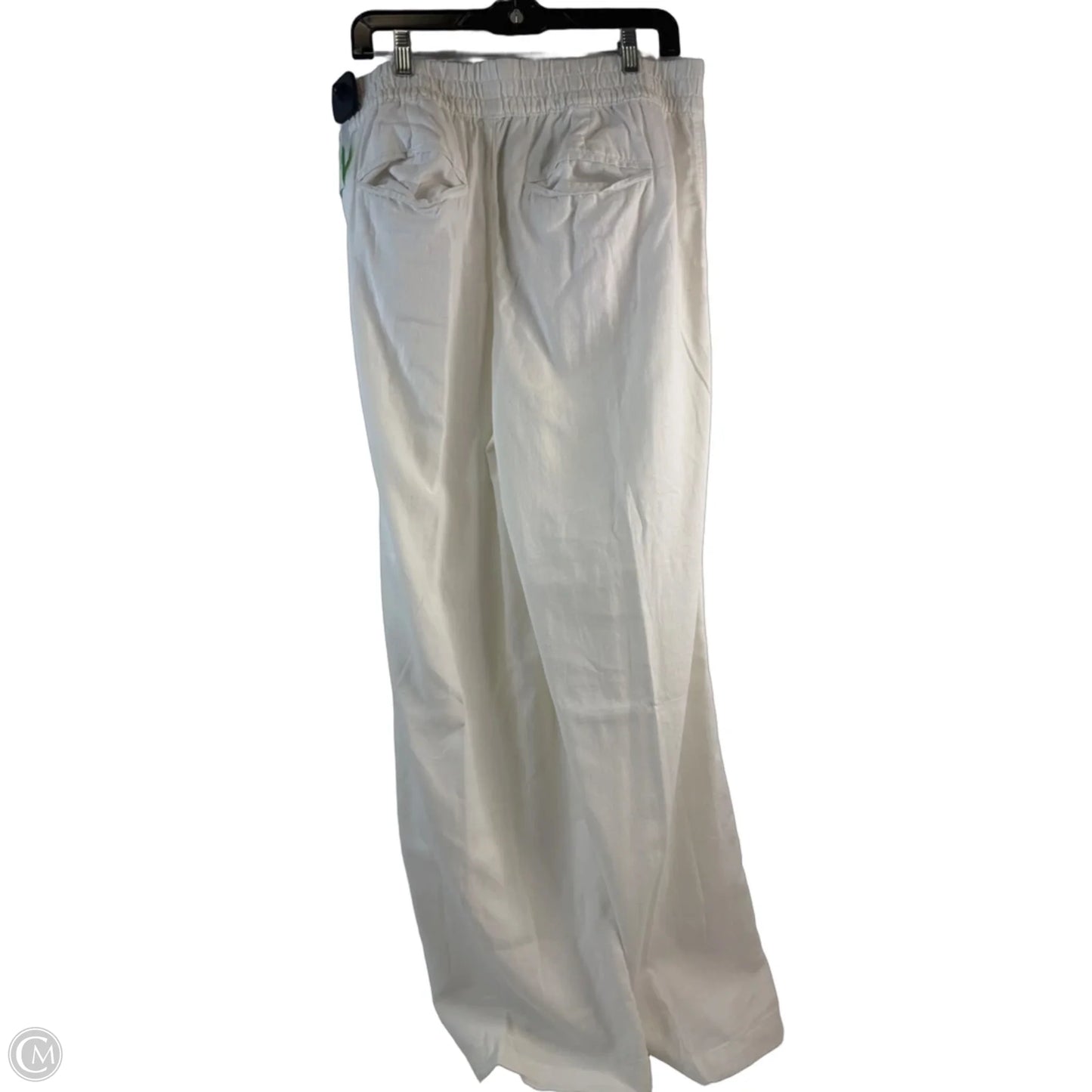Pants Wide Leg By St Johns Bay In White, Size: 12