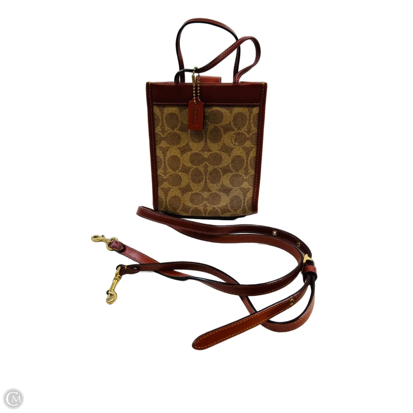 Tote Designer By Coach, Size: Small