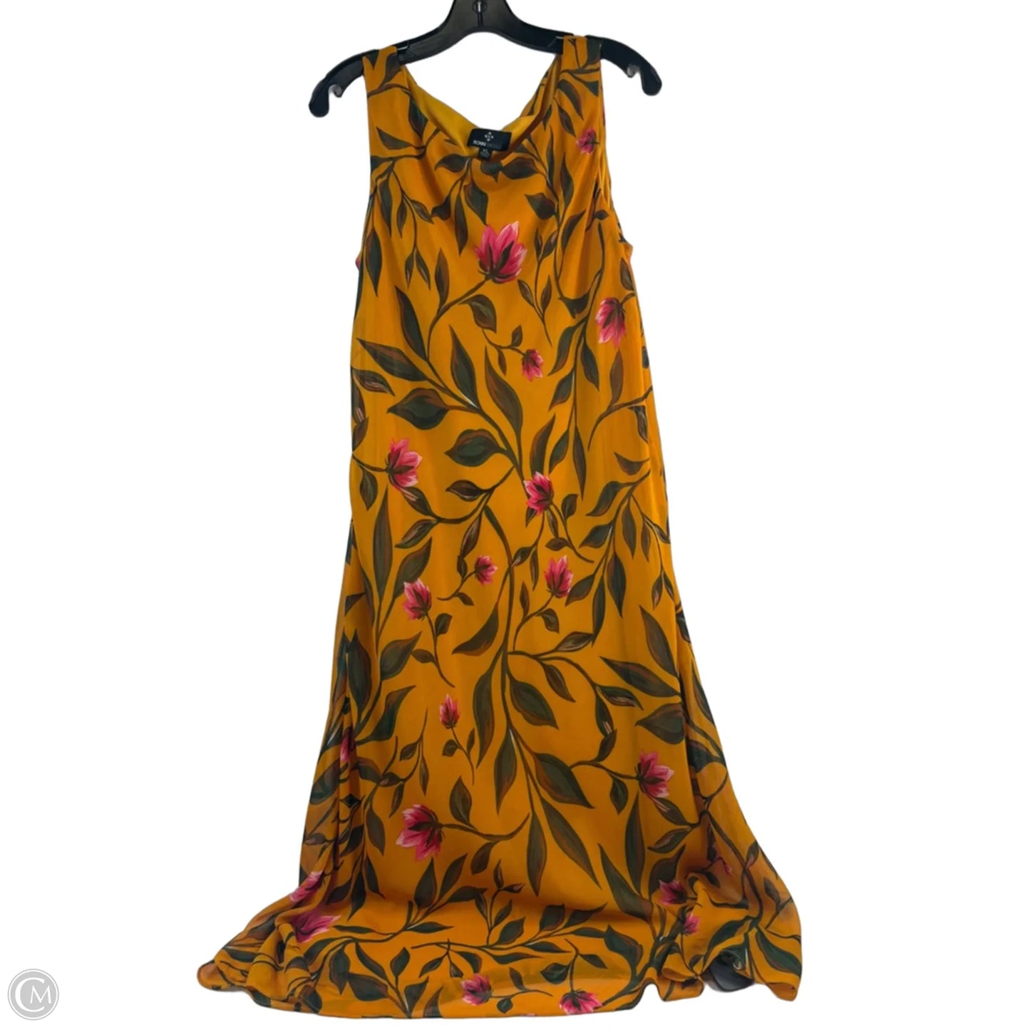 Dress Casual Maxi By Ronnie Nicole In Green & Orange, Size: Xl