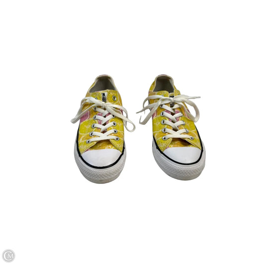 Shoes Sneakers By Converse In Yellow, Size: 8