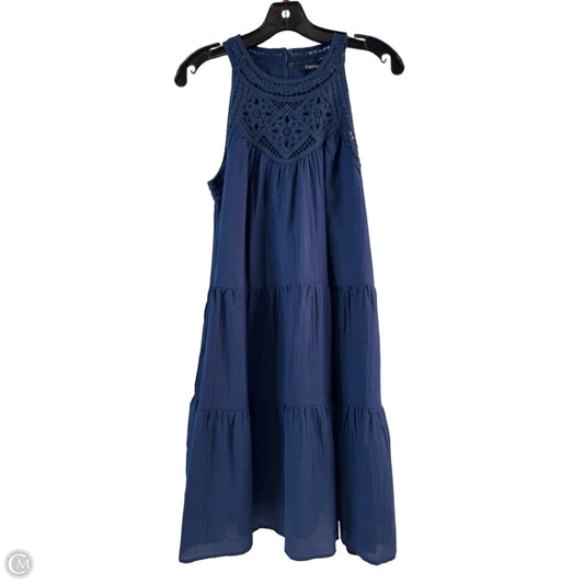 Dress Casual Midi By Clothes Mentor In Blue, Size: M
