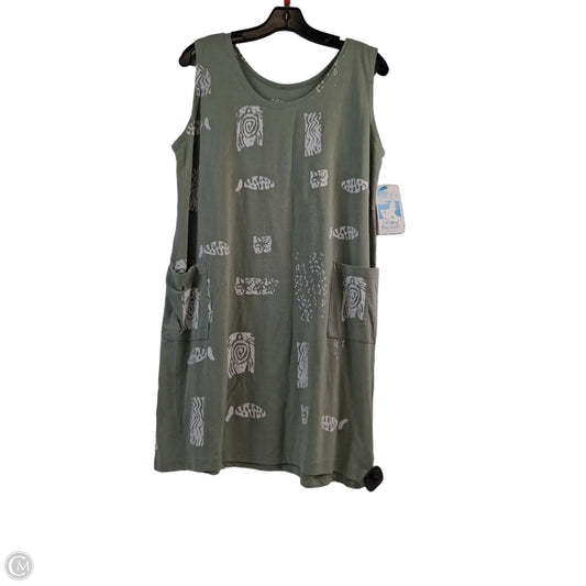 Swimwear Cover-up By Clothes Mentor In Green, Size: L