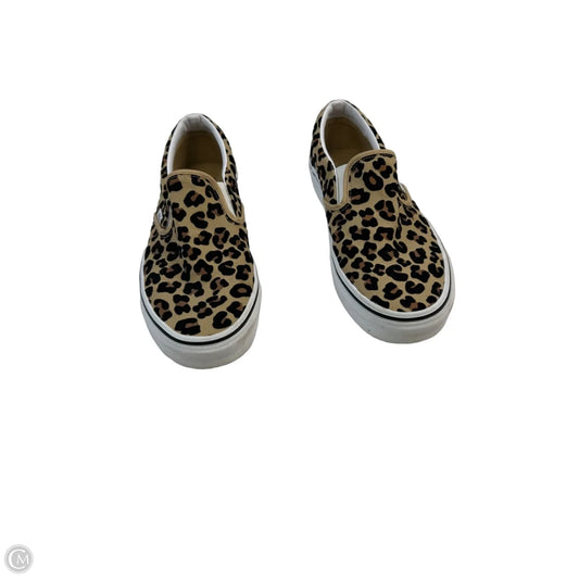 Shoes Sneakers By Vans In Leopard Print, Size: 9