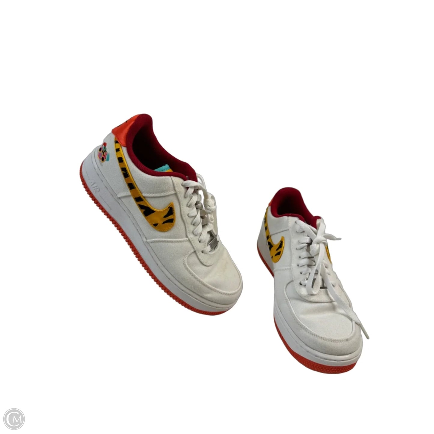 Shoes Sneakers By Nike Apparel In Red & White, Size: 10