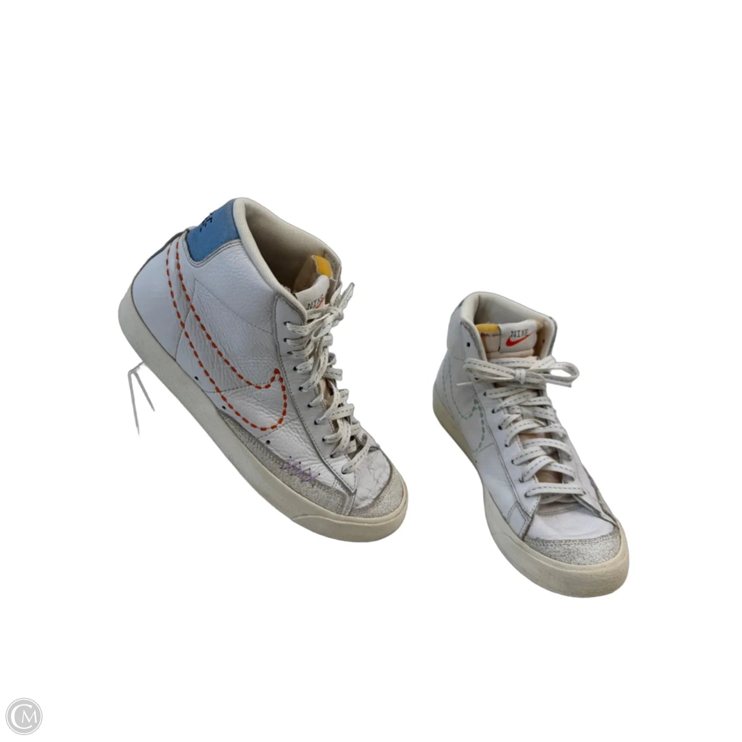 Shoes Sneakers By Nike Apparel In Red & White, Size: 10