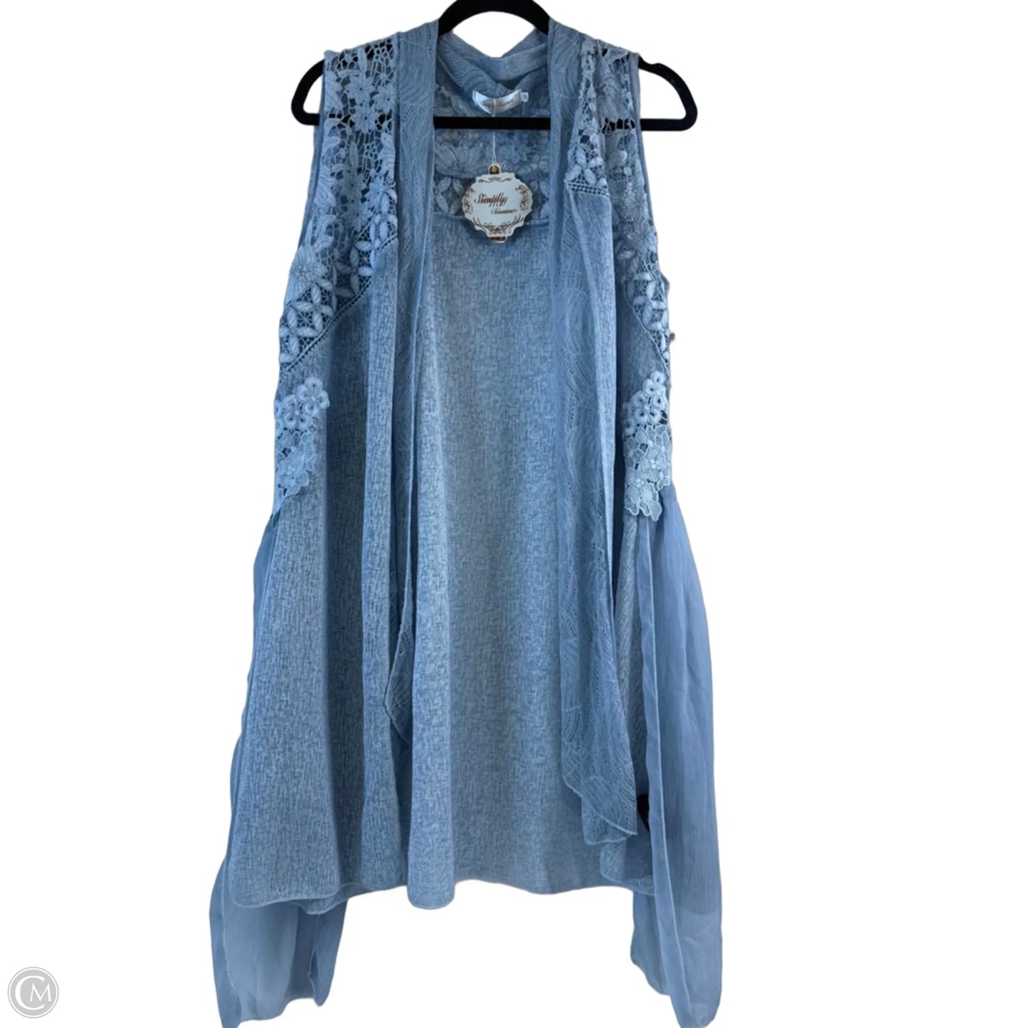 Kimono By Simply Couture In Blue, Size: S