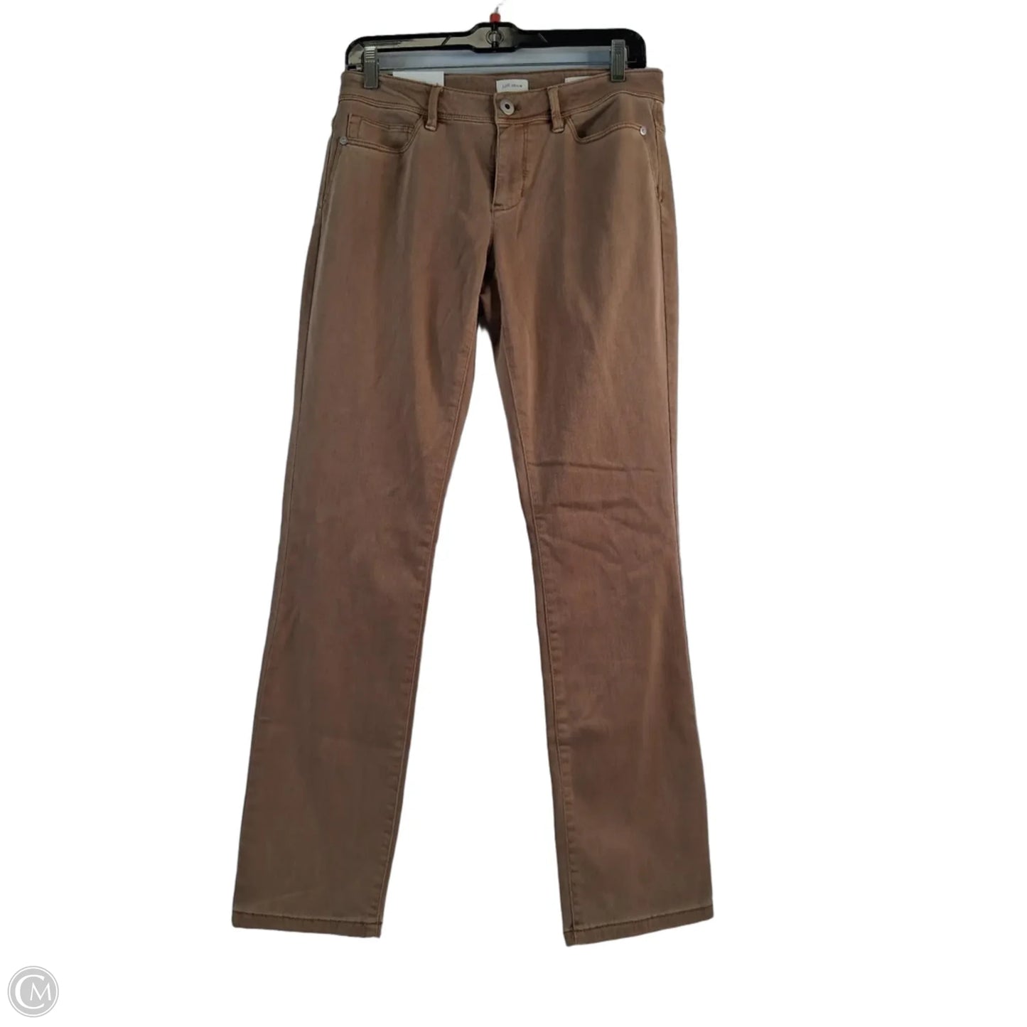 Jeans Skinny By J. Jill In Brown Denim, Size: 4
