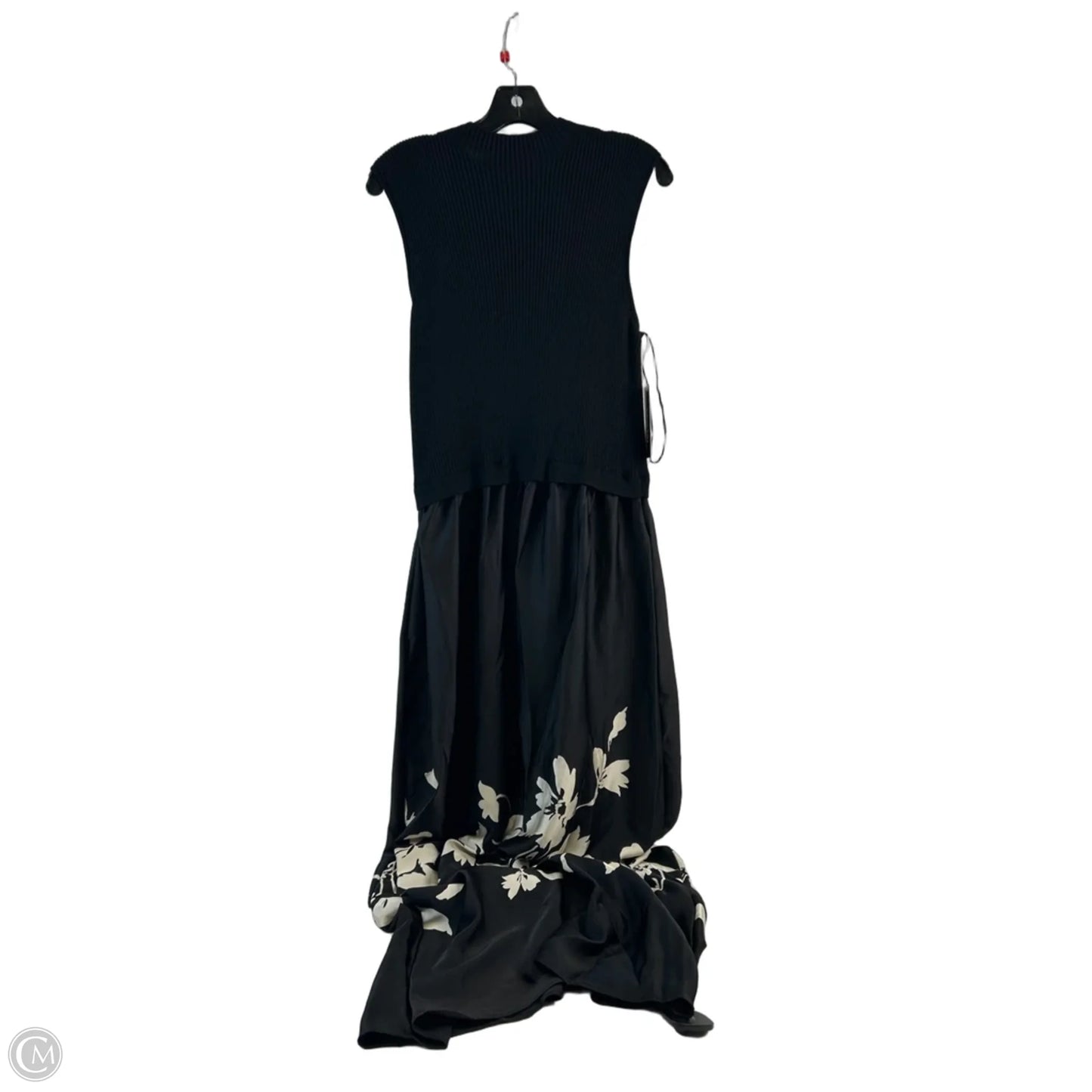 Dress Casual Maxi By Taylor In Black & White, Size: L