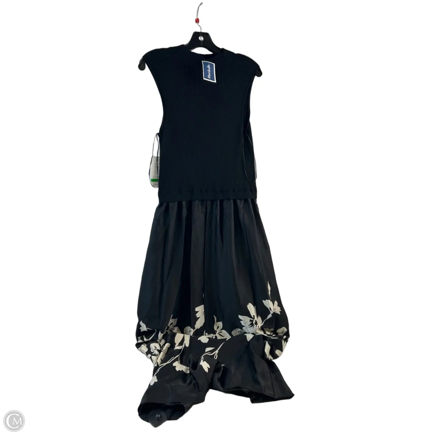 Dress Casual Maxi By Taylor In Black & White, Size: L
