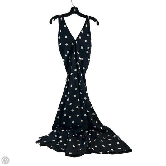 Dress Casual Maxi By Dkny In Black & White, Size: Xl