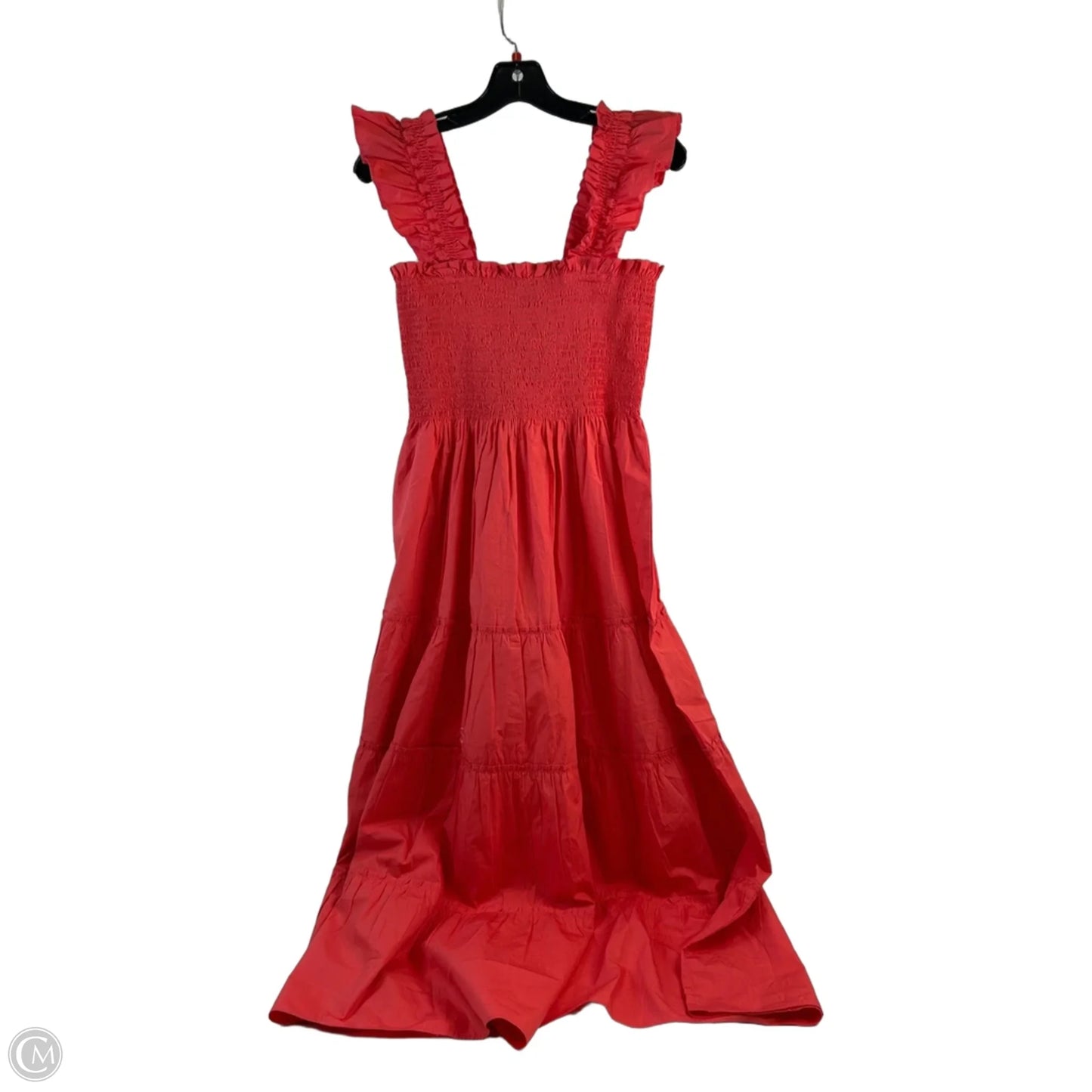 Dress Casual Maxi By Quince In Coral, Size: L