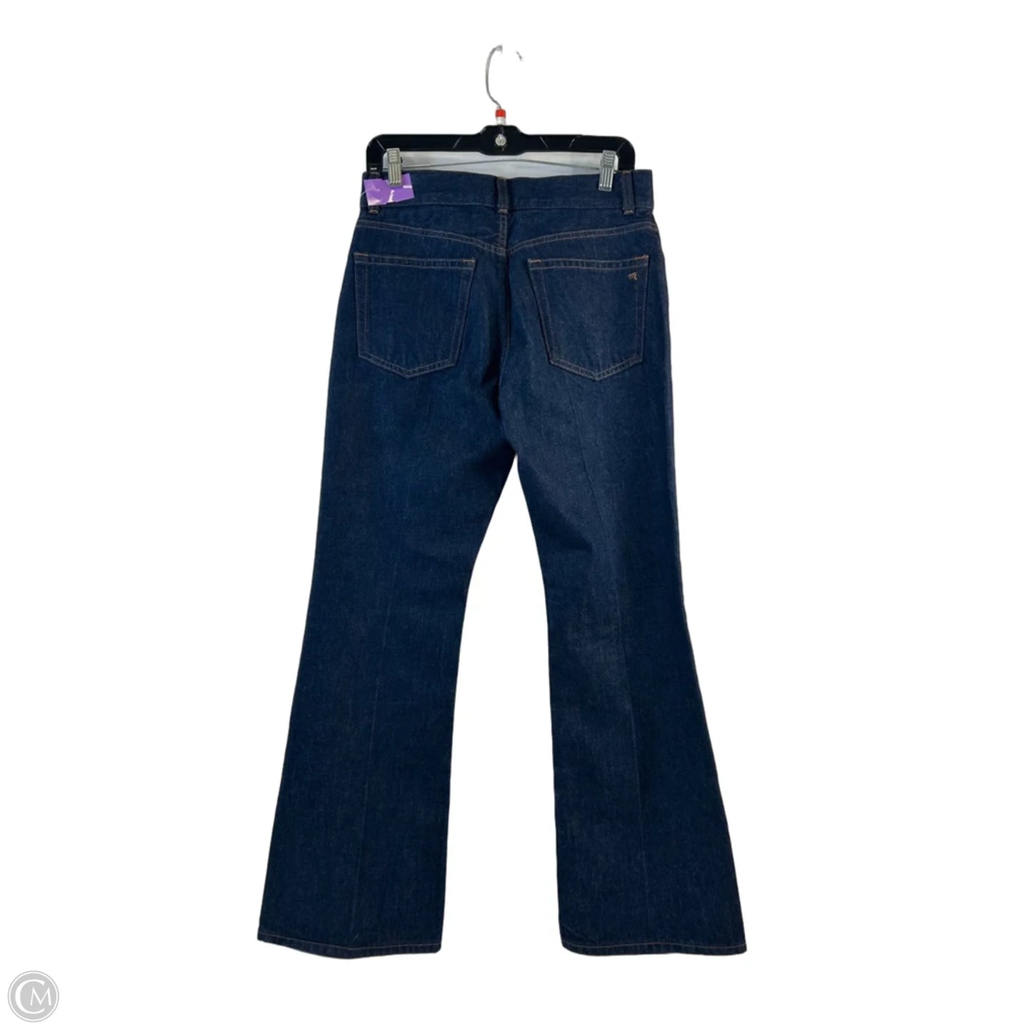 Jeans Flared By Madewell In Blue Denim, Size: 4p