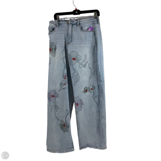 Jeans Wide Leg By Jessica Simpson In Blue Denim, Size: 2