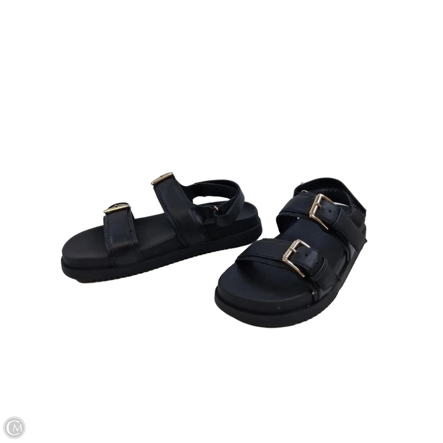 Sandals Heels Platform By Madden Girl In Black, Size: 7.5