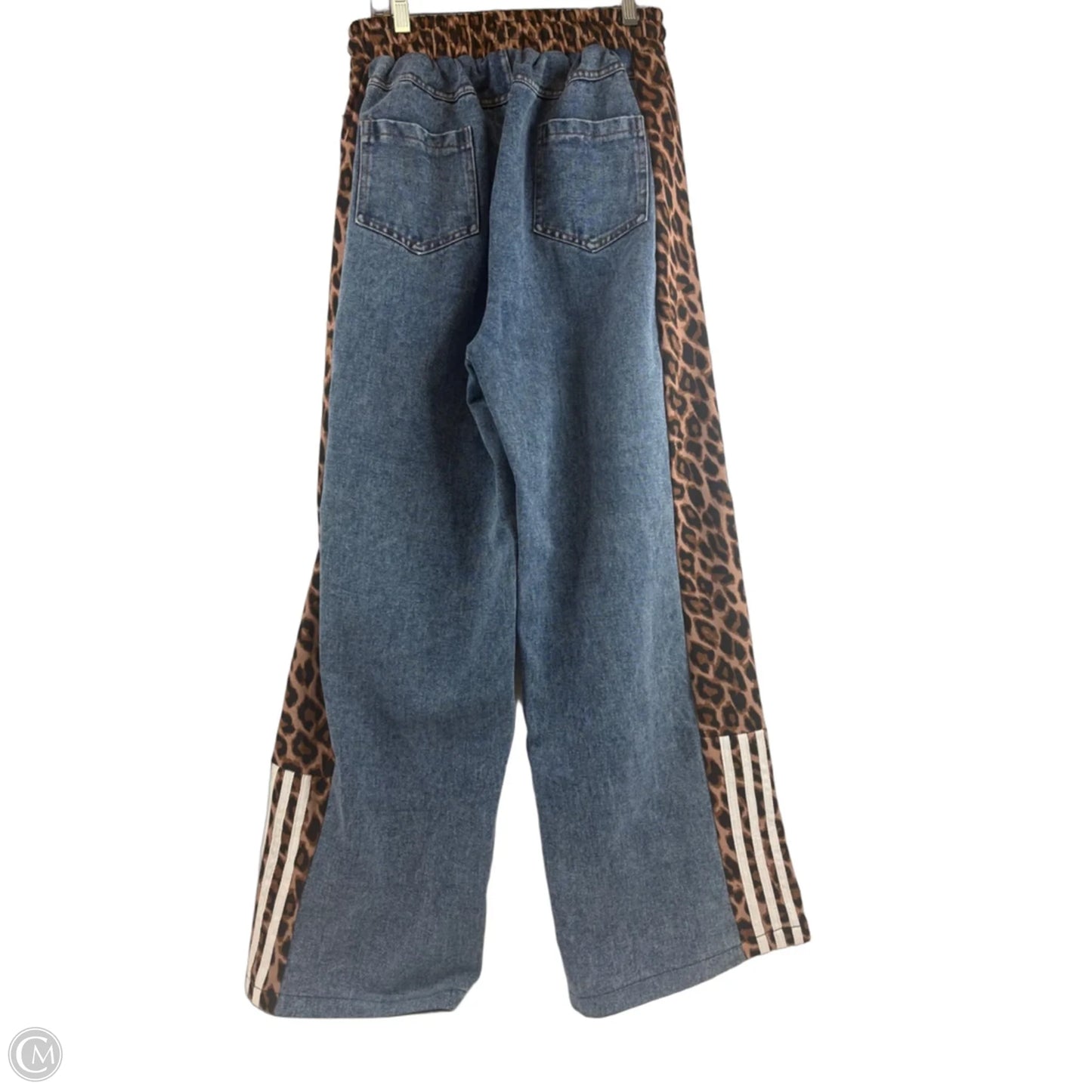 Pants Wide Leg By Clothes Mentor In Blue & Brown, Size: 6