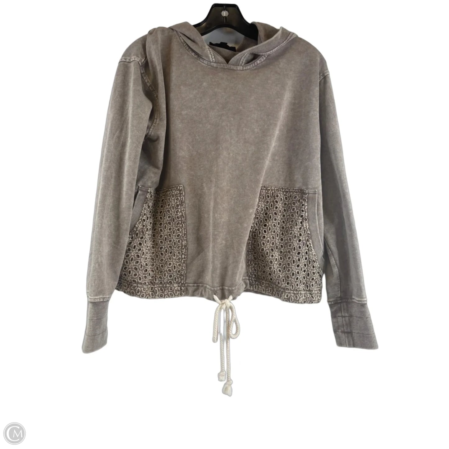 Top Long Sleeve By Jane And Delancey In Beige, Size: S