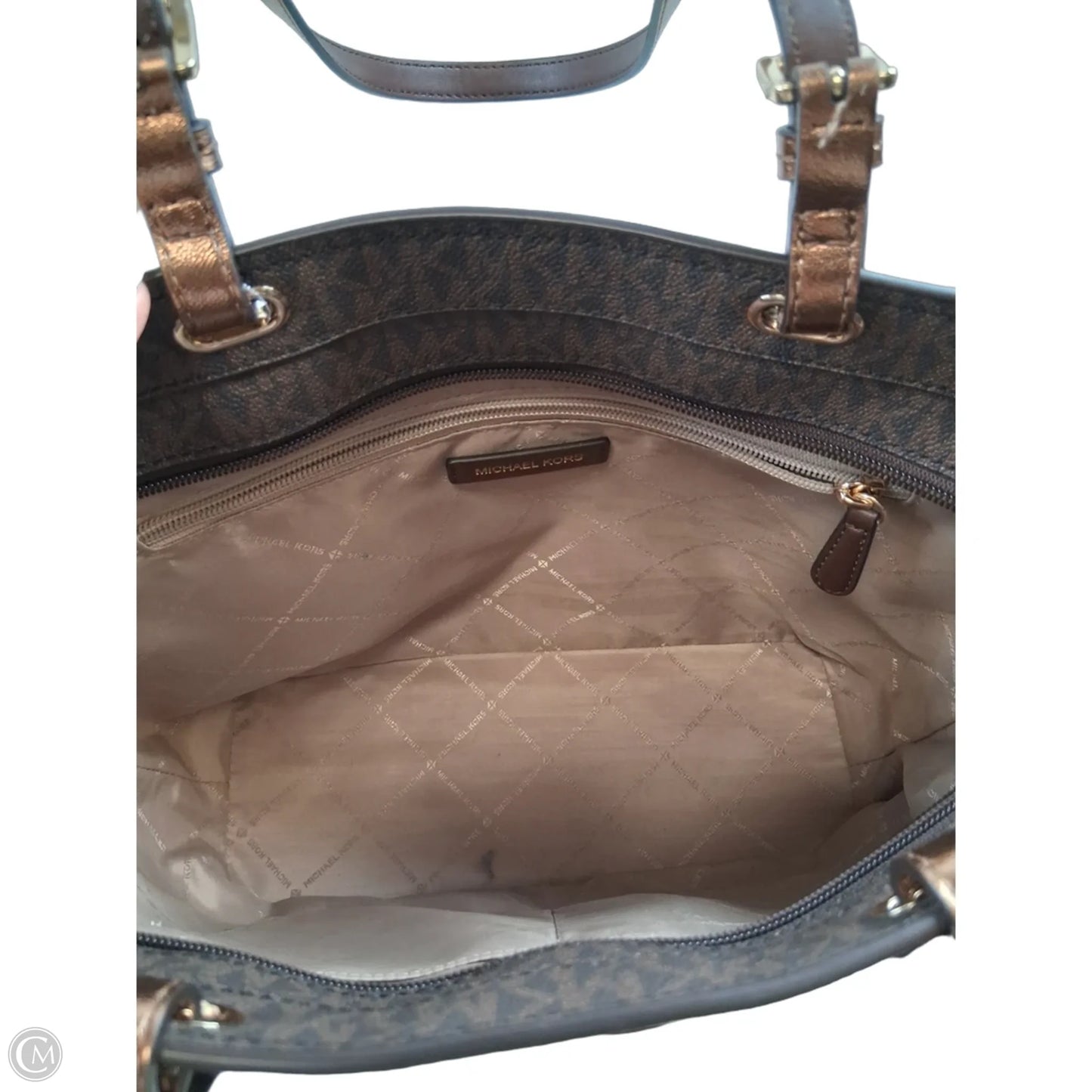 Tote Designer By Michael Kors, Size: Medium