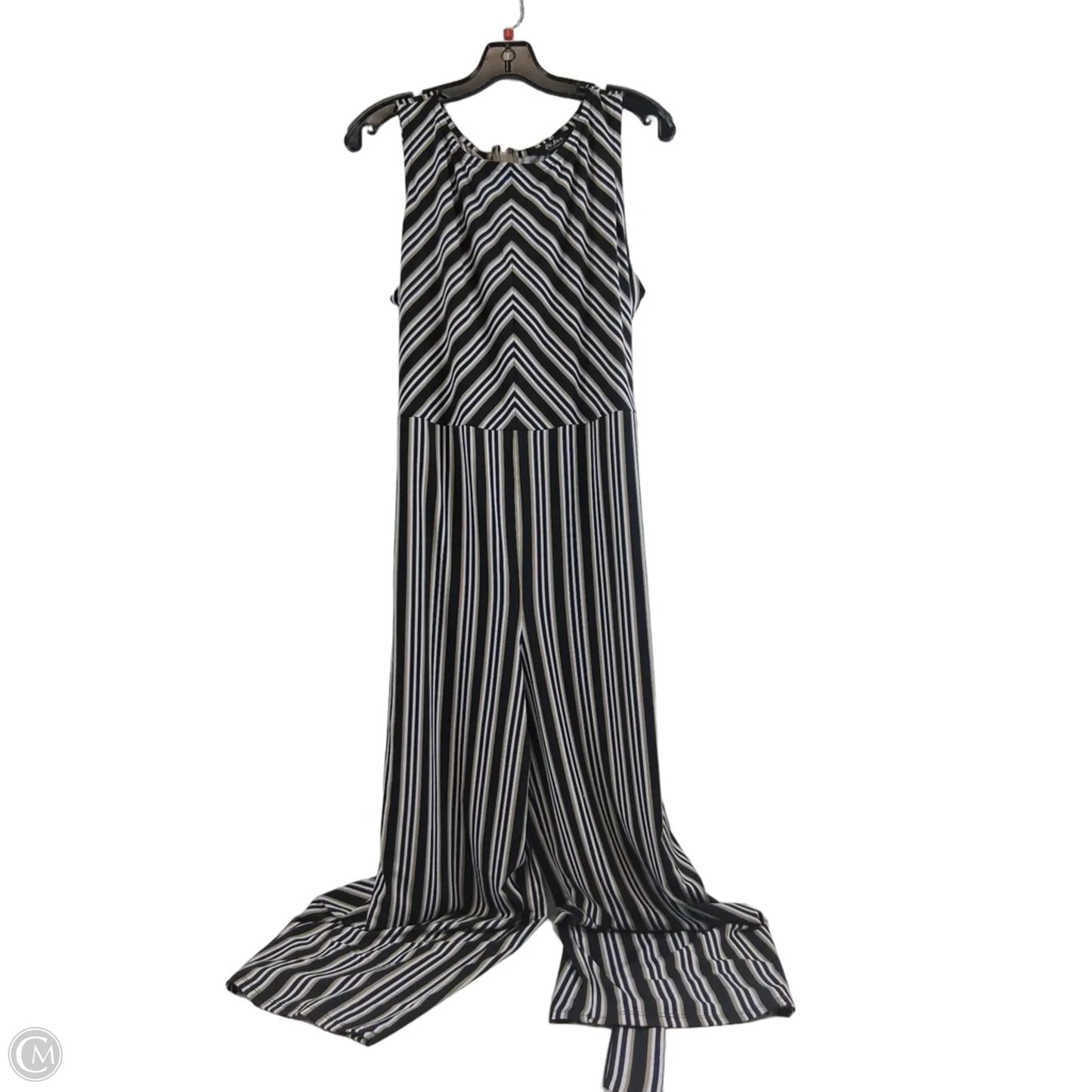 Jumpsuit By Clothes Mentor In Black & Brown, Size: Lp