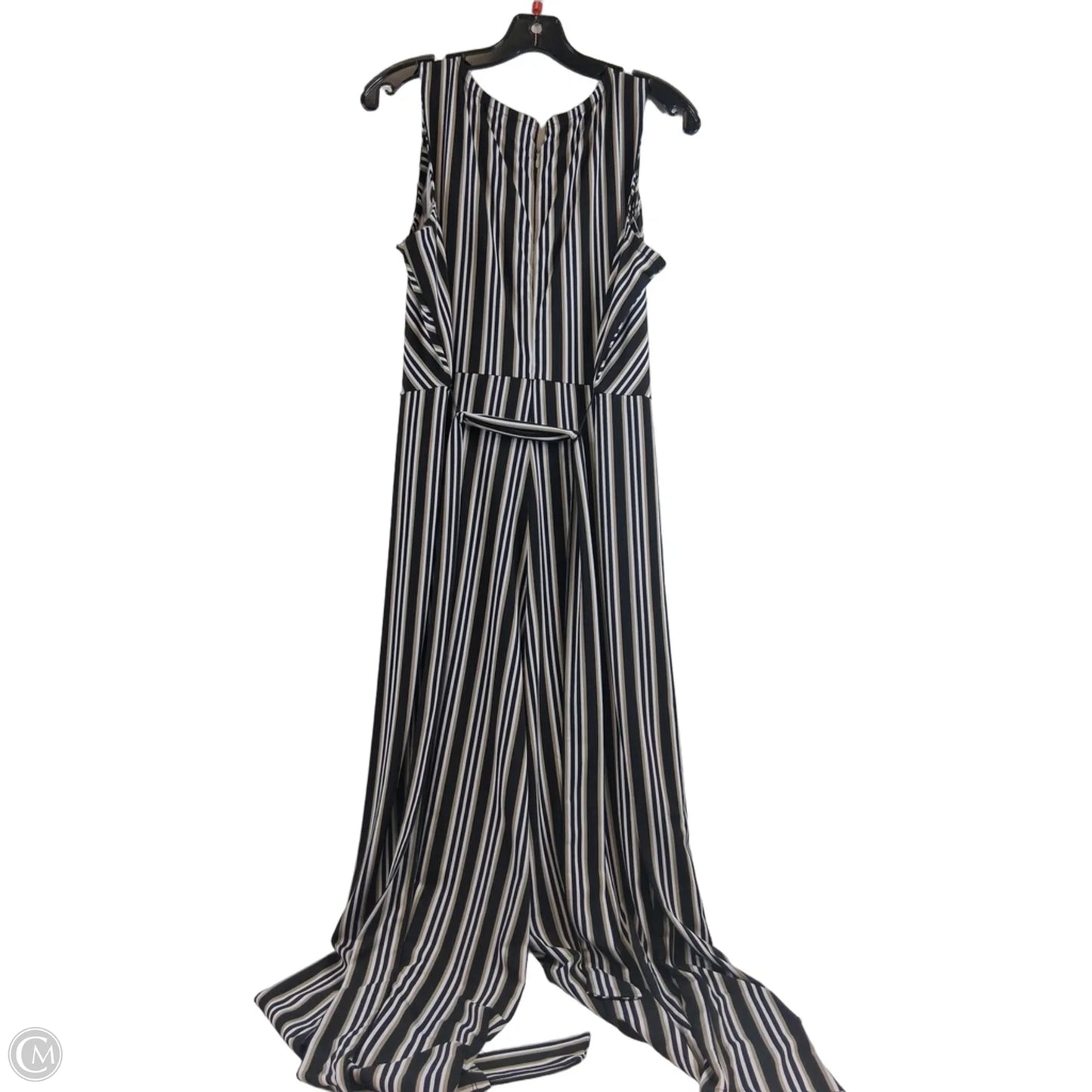 Jumpsuit By Clothes Mentor In Black & Brown, Size: Lp