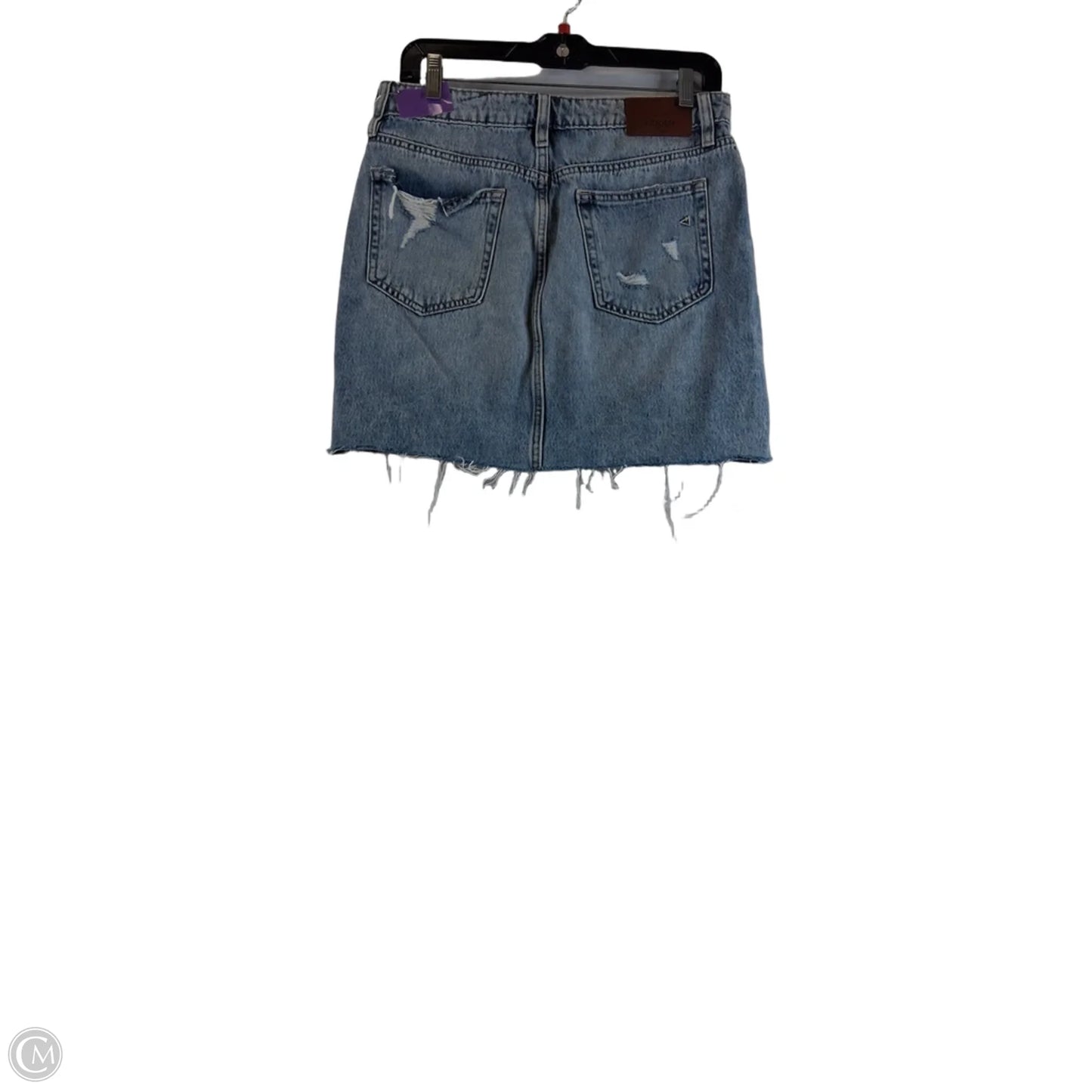 Skirt Mini & Short By Hidden In Blue Denim, Size: 8
