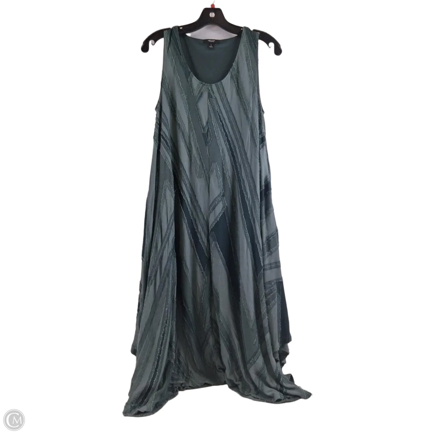 Dress Casual Midi By Simply Vera In Green, Size: S