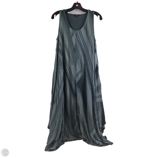 Dress Casual Midi By Simply Vera In Green, Size: S