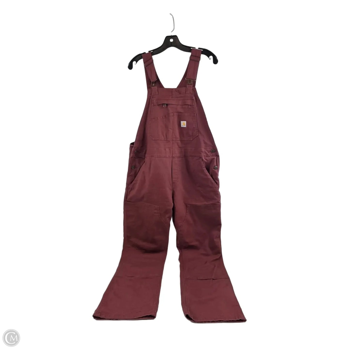 Overalls By Carhartt In Maroon, Size: M
