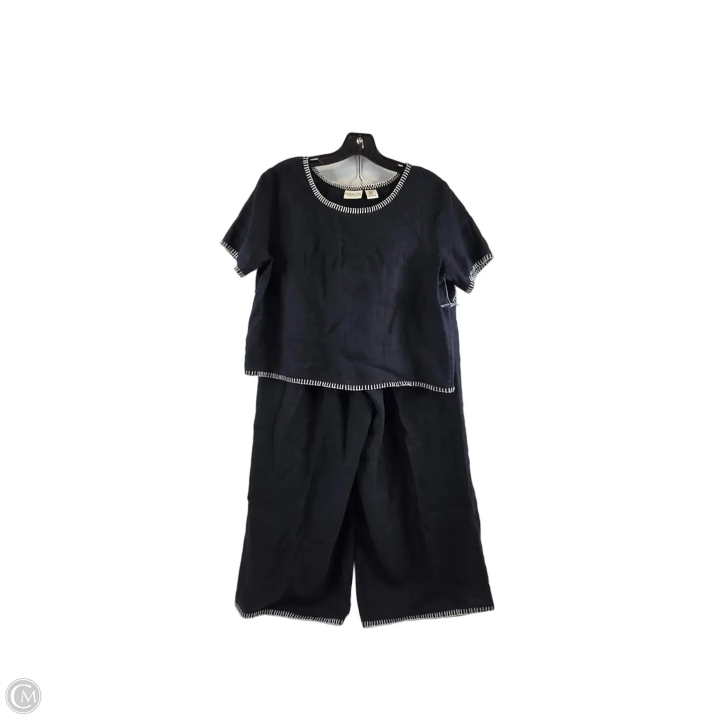 Pants Set 2pc By Rachel Zoe In Black & White, Size: 12