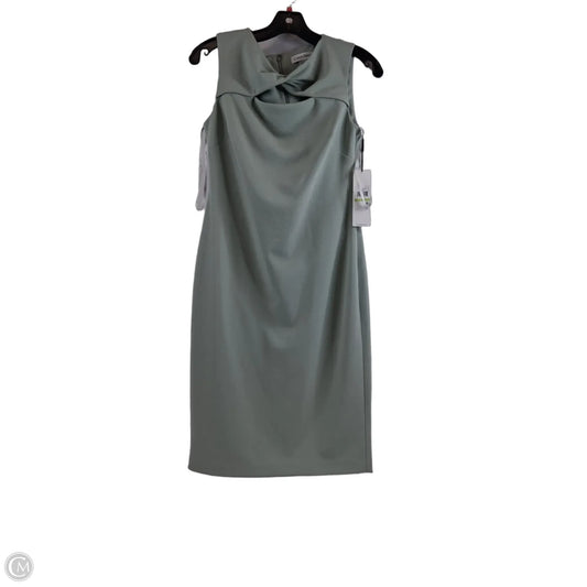 Dress Casual Midi By Calvin Klein In Green, Size: S