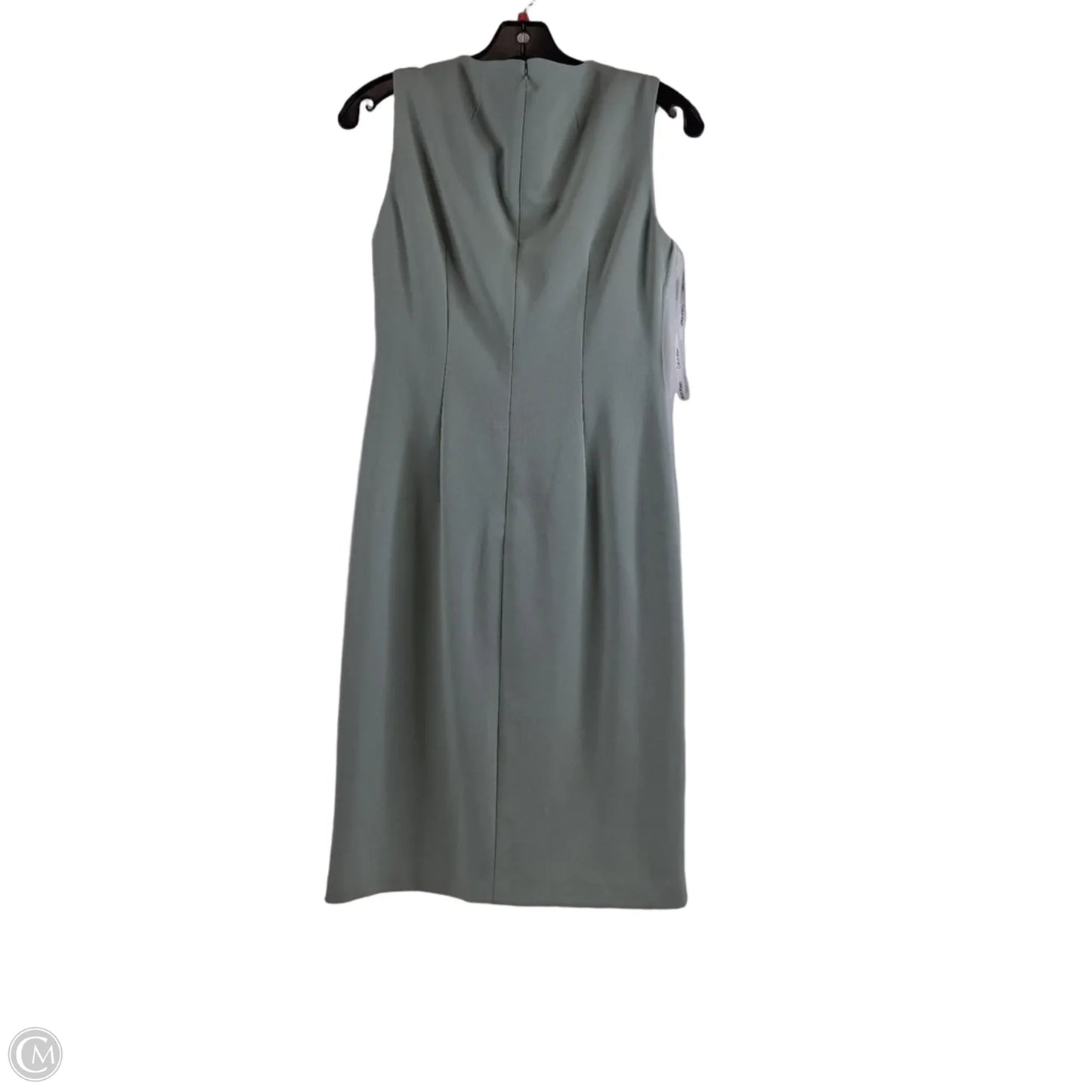 Dress Casual Midi By Calvin Klein In Green, Size: S