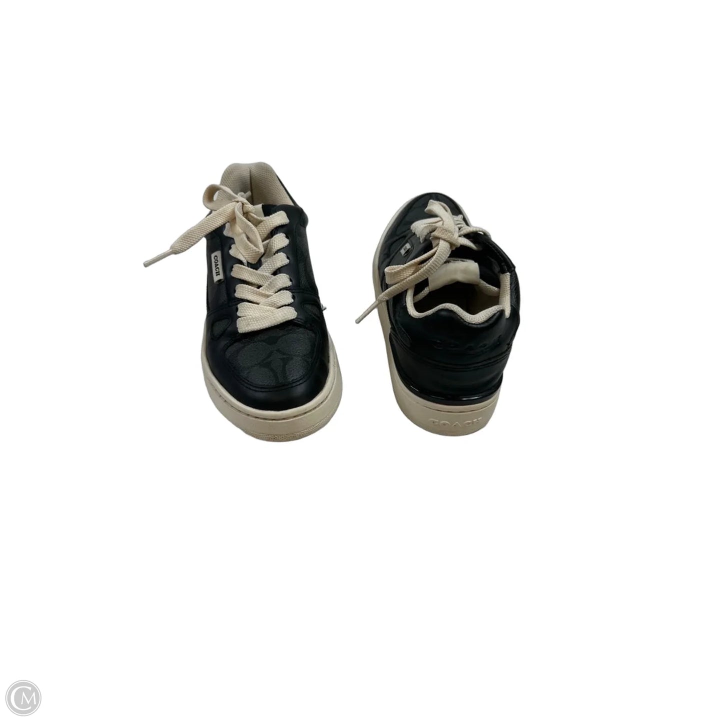 Shoes Designer By Coach In Black & Cream, Size: 6.5
