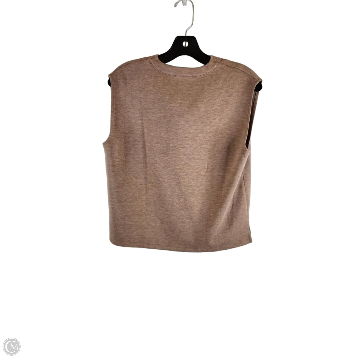 Top Sleeveless By Talbots In Brown, Size: Xs